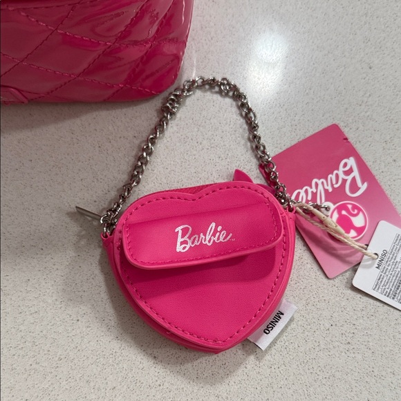 Barbie Hot Pink Quilted Cosmetic Case - Picture 5 of 6